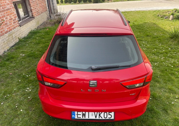 Seat Leon cena 26000 przebieg: 307420, rok produkcji 2015 z Wieluń małe 277